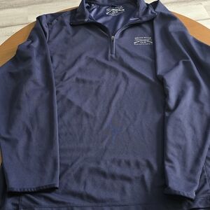 Grunt Style Men's Blue Quarter-Zip Jacket